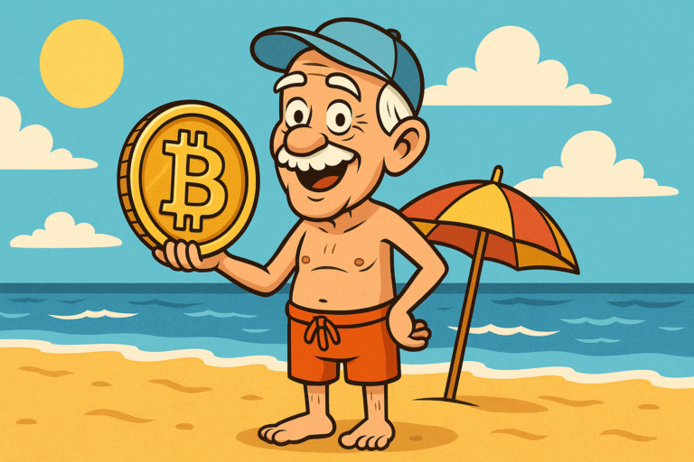 Bitcoin como jubilación: ¿genialidad visionaria o locura peligrosa?